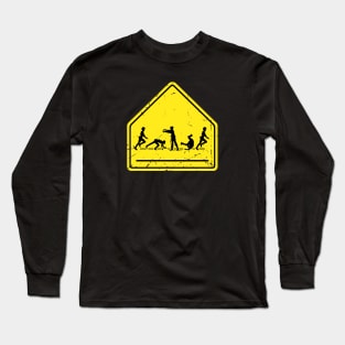 Jill Crossing (zombie) Long Sleeve T-Shirt